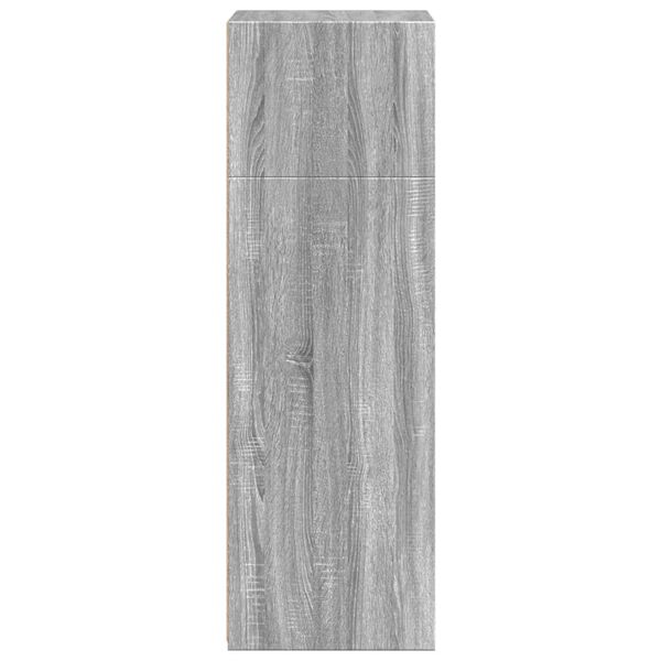 vidaXL Ντουλάπι Γκρι Sonoma 50x41x124 εκ. από Επεξεργασμένο Ξύλο