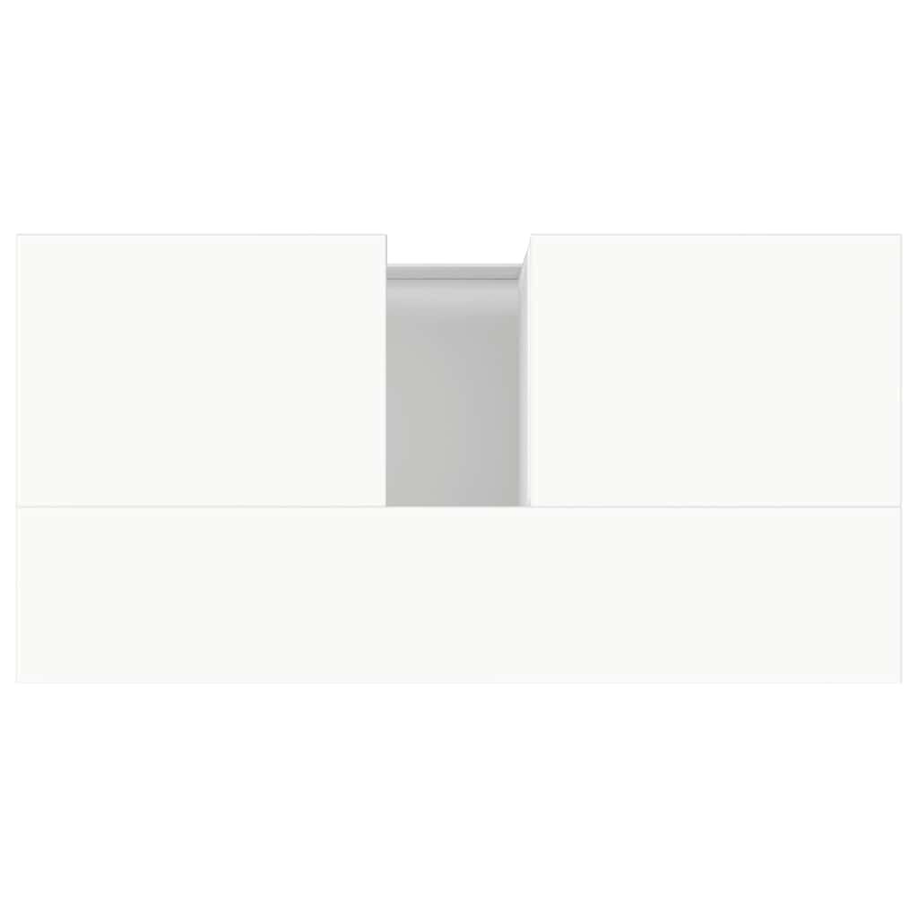 vidaXL Ντουλάπι Μπάνιου Λευκό 65 x 33 x 60 εκ. από Επεξεργασμένο Ξύλο