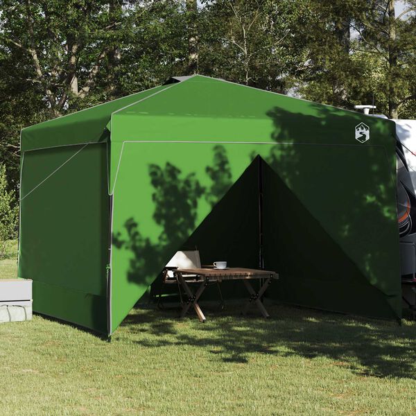 vidaXL Σκηνή Σκίασης Πράσινο 300 x 300 x 227 / 236 / 245 εκ Ύφασμα Oxford