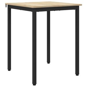 vidaXL &Tau;&rho;&alpha;&pi;&epsilon;&zeta;&alpha;&rho;ί&epsilon;&sigmaf; 60 x 60 x 75 cm &Epsilon;&pi;&epsilon;&xi;&epsilon;&rho;&gamma;&alpha;&sigma;&mu;έ&nu;&omicron; &Xi;ύ&lambda;&omicron; Sonoma &Delta;&rho;&upsilon;&sigmaf;