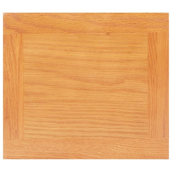 vidaXL Τραπέζι Βοηθητικό 27 x 24 x 55 εκ. από Μασίφ Ξύλο Δρυός