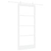 vidaXL &Sigma;&upsilon;&rho;ό&mu;&epsilon;&nu;&eta; &Pi;ό&rho;&tau;&alpha; &Lambda;&epsilon;&upsilon;&kappa;ό 93 x 202 cm &Mu;&alpha;&sigma;ί&phi; &xi;ύ&lambda;&omicron; &pi;&epsilon;ύ&kappa;&omicron;&upsilon; &kappa;&alpha;&iota; &gamma;&upsilon;&alpha;&lambda;ί