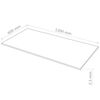 vidaXL Φύλλα MDF 5 τεμ. Ορθογώνια 120 x 60 εκ. 2,5 χιλ.