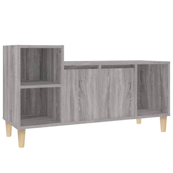 vidaXL Έπιπλο Τηλεόρασης Γκρι Sonoma 100x35x55 εκ. από Επεξεργ. Ξύλο