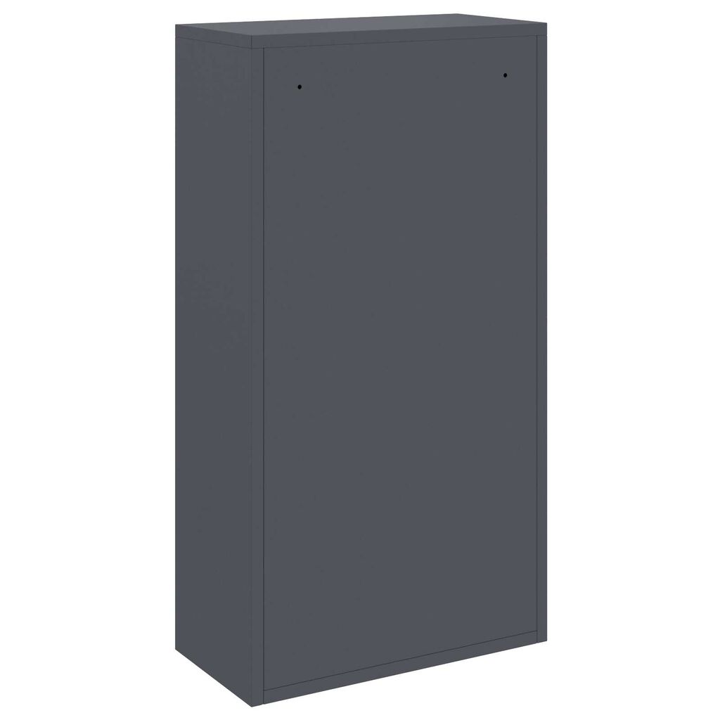 vidaXL Γραμματοκιβώτιο για Πακέτα Ανθρακί 44x22x82 εκ Χάλυβα