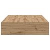 vidaXL Σκελετός Κρεβατιού artisan δρυς 120 x 200 cm Επεξεργασμένο ξύλο