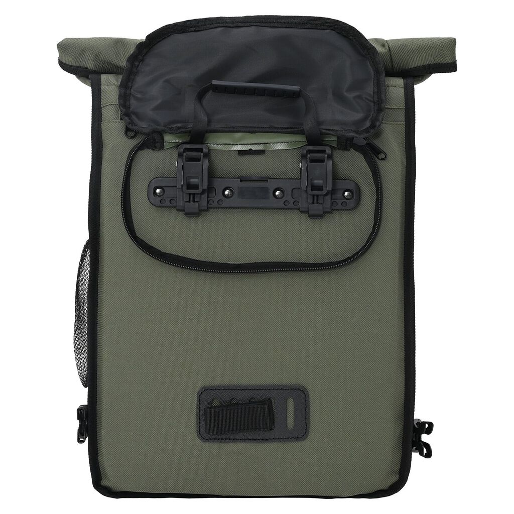 vidaXL Τσάντα Ποδηλάτου για Φάρο 20 L Ελιά 31x13x58 εκ.