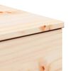 vidaXL Κομοδίνο με συρτάρι Καφέ 37 x 35 x 18.5 εκ Μασίφ ξύλο πεύκου