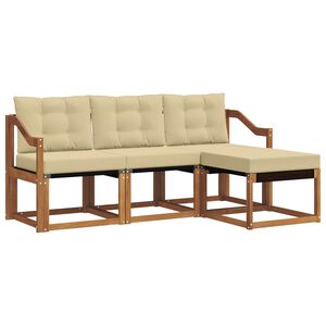 vidaXL &Sigma;&epsilon;&iota;&rho;ά &Kappa;&alpha;&nu;&alpha;&pi;έ &Epsilon;&xi;&omega;&tau;&epsilon;&rho;&iota;&kappa;&omicron;ύ &mu;&epsilon; &mu;&alpha;&xi;&iota;&lambda;ά&rho;&iota; 4 pcs &Phi;&upsilon;&sigma;&iota;&kappa;ό &kappa;&alpha;&iota; &Mu;&pi;&epsilon;&zeta;
