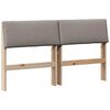 vidaXL &Tau;&alpha;&pi;&epsilon;&tau;&sigma;&alpha;&rho;&iota;&sigma;&mu;έ&nu;&omicron; &kappa;&epsilon;&phi;&alpha;&lambda;ά&rho;&iota; Taupe 150 cm &Sigma;&tau;&epsilon;&rho;&epsilon;ά &xi;&upsilon;&lambda;&epsilon;ί&alpha; &pi;&epsilon;ύ&kappa;&omicron;&upsilon;