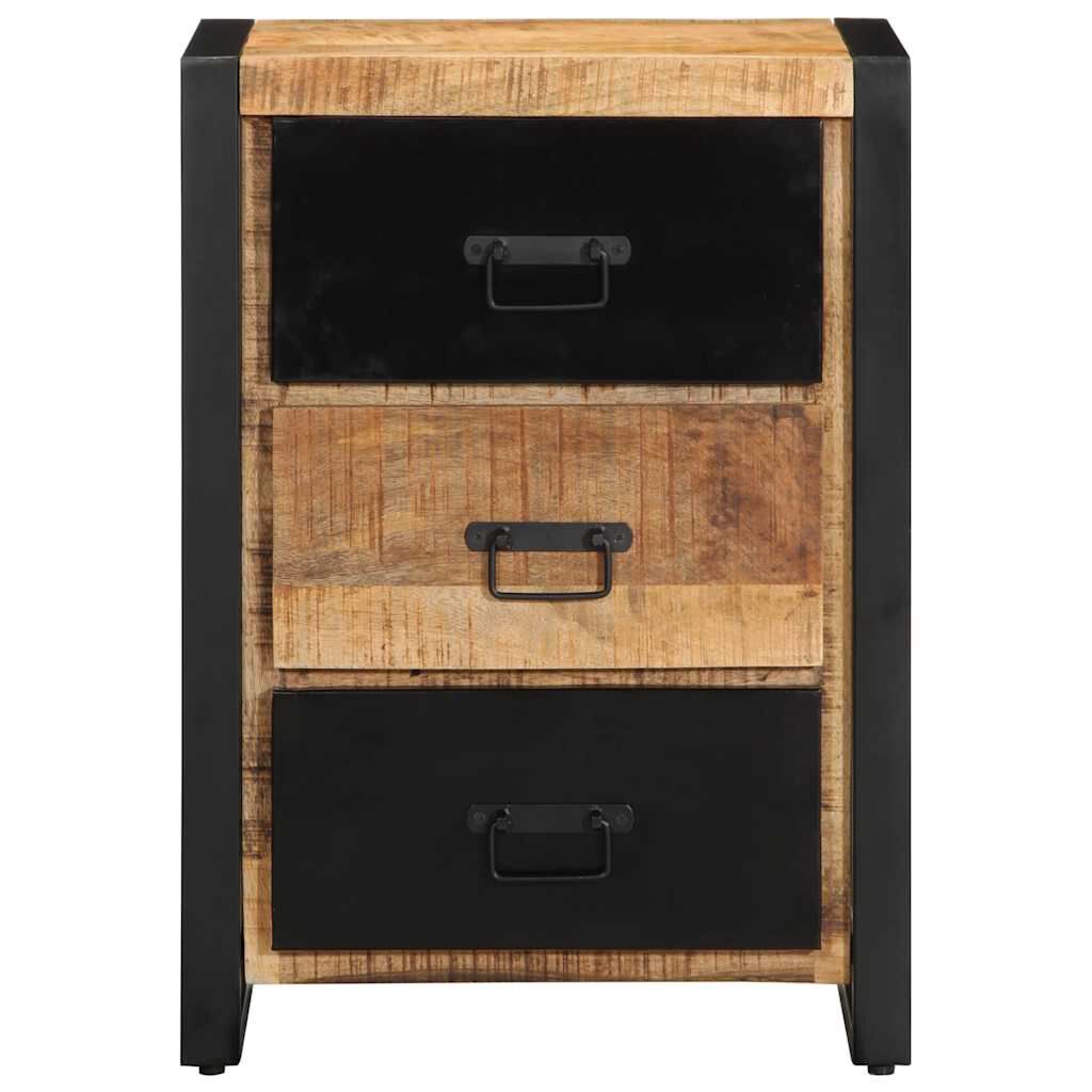 ντουλάπι συρταριών vidaXL 50x35x70 cm Στερεό ακατέργαστο ξύλο Mango