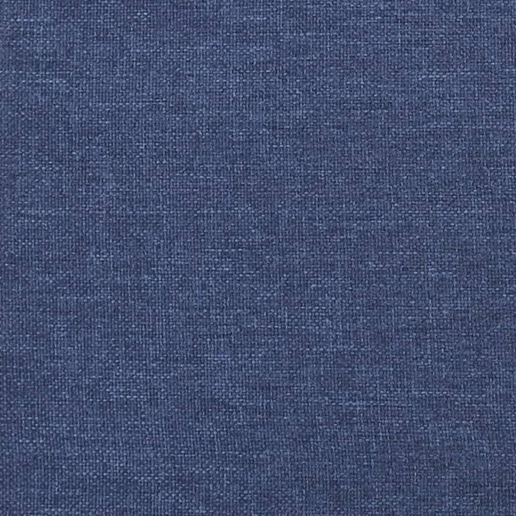 vidaXL Στρώμα με Pocket Springs Μπλε 180x200x20 εκ. Υφασμάτινο