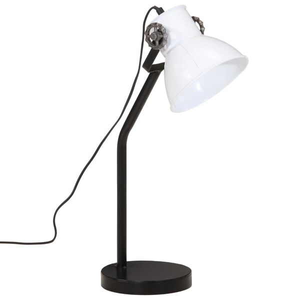 vidaXL Φωτιστικό Γραφείου 25 W Λευκό 17x17x60 εκ. Ε27