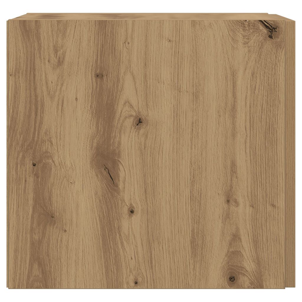 vidaXL Έπιπλο Τοίχου Μασίφ Δρυός 30x42.5x40 εκ. Κατασκευασμένο Ξύλο