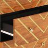 vidaXL Βοηθητικά Έπιπλα 2Τεμ Καφέ/Μαύρο 60x33,5x75εκ Μασίφ Ξύλο Μάνγκο