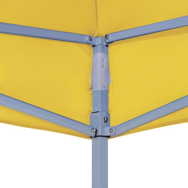 vidaXL Κάλυμμα Τέντας Εκδηλώσεων Κίτρινο 2 x 2 μ. 270 γρ/μ²