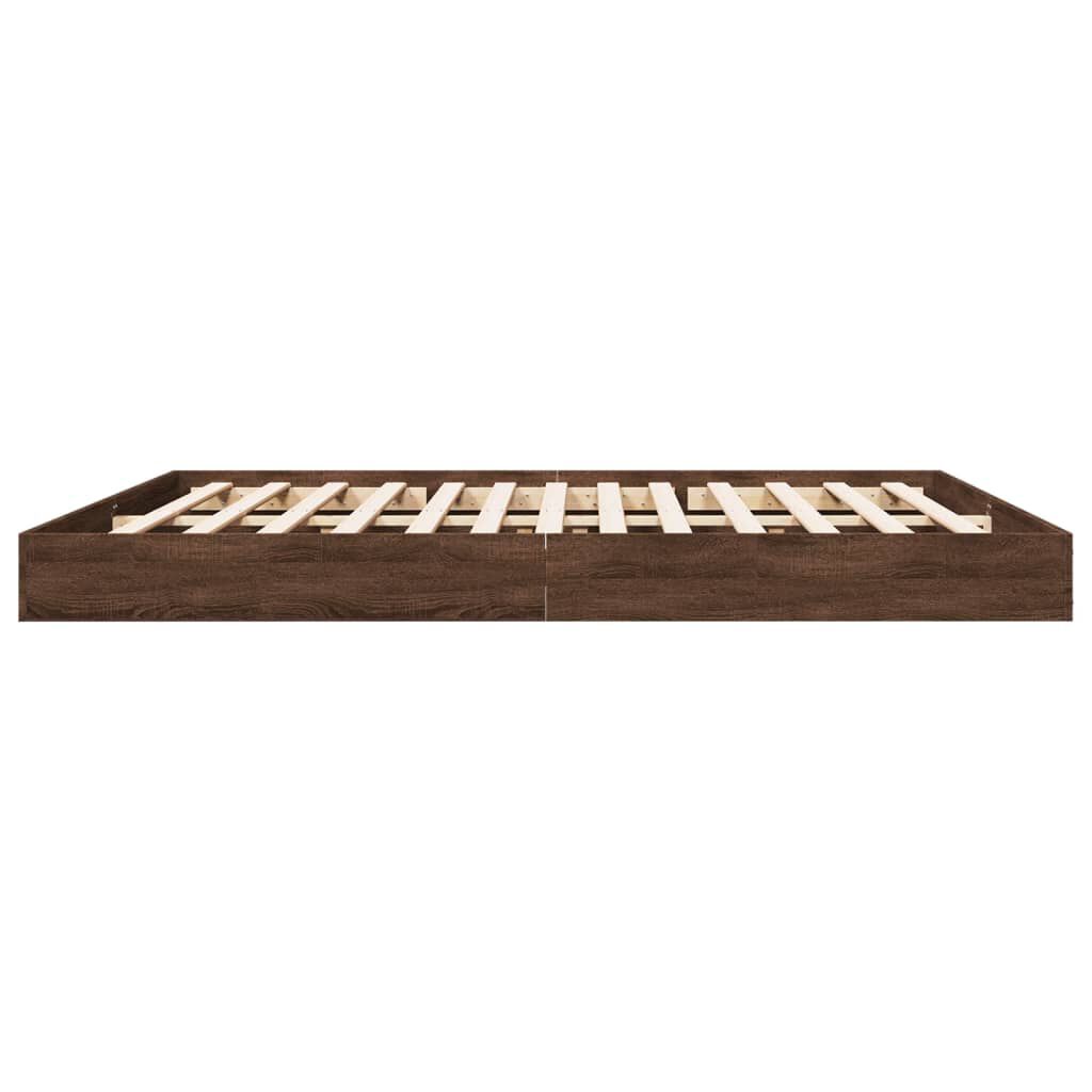 vidaXL Πλαίσιο κρεβατιού χωρίς στρώμα 180x200 εκ. Επεξεργασμένο Ξύλο