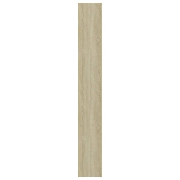 vidaXL Βιβλιοθήκη με 5 Ράφια Sonoma Δρυς 40x24x175 εκ. Επεξ. Ξύλο