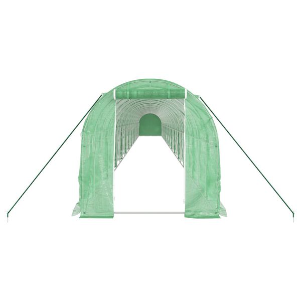 vidaXL &Theta;&epsilon;&rho;&mu;&omicron;&kappa;ή&pi;&iota;&omicron; &mu;&epsilon; &Alpha;&tau;&sigma;ά&lambda;&iota;&nu;&omicron; &Pi;&lambda;&alpha;ί&sigma;&iota;&omicron; &Pi;&rho;ά&sigma;&iota;&nu;&omicron; 48 &mu;&sup2; 24 x 2 x 2 &mu;.