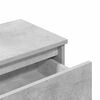 vidaXL Κομοδίνα 2 τεμ. Γκρι Σκυροδέματος 40 x 30 x 39 εκ. Επεξ. Ξύλο
