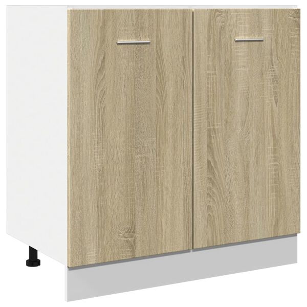 vidaXL Κάτω Ντουλάπι Lyon Sonoma Δρυς 80 x 46 x 81,5 εκ. Επεξ. Ξύλο