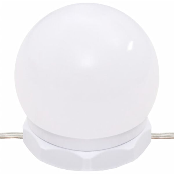 vidaXL Μπουντουάρ με LED Γκρι Sonoma 86,5x35x136 εκ.