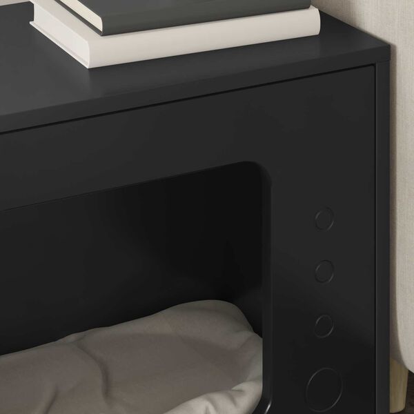 vidaXL &Sigma;&pi;ί&tau;&iota; &Gamma;ά&tau;&alpha;&sigmaf; &Mu;&alpha;ύ&rho;&omicron; 51 x 30 x 42,5 &epsilon;&kappa; &Epsilon;&pi;&epsilon;&xi;&epsilon;&rho;&gamma;&alpha;&sigma;&mu;έ&nu;&omicron; &xi;ύ&lambda;&omicron;