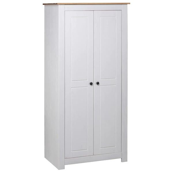 vidaXL Ντουλάπα 80 x 50 x 171,5 εκ. από Μασίφ Ξύλο Πεύκου Σειρά Panama