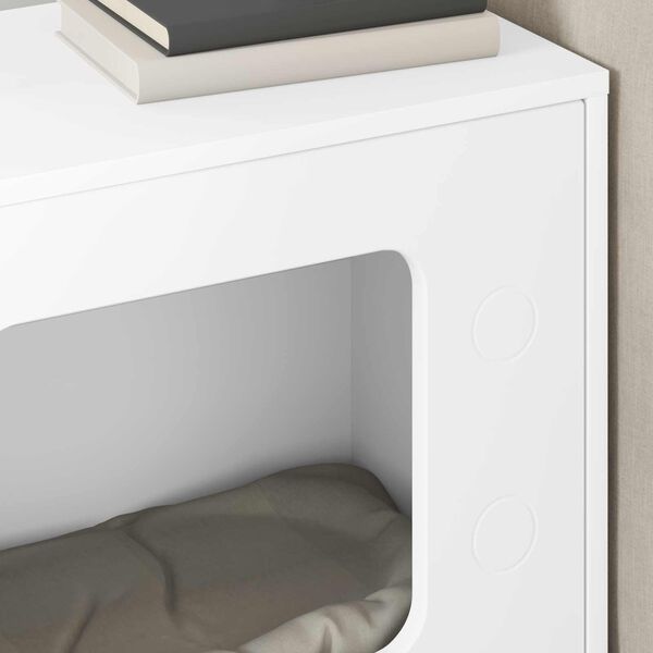 vidaXL &Sigma;&pi;ί&tau;&iota; &Gamma;ά&tau;&alpha;&sigmaf; &Lambda;&epsilon;&upsilon;&kappa;ό 51 x 30 x 52 &epsilon;&kappa;. &Epsilon;&pi;&epsilon;&xi;&epsilon;&rho;&gamma;&alpha;&sigma;&mu;έ&nu;&omicron; &xi;ύ&lambda;&omicron;