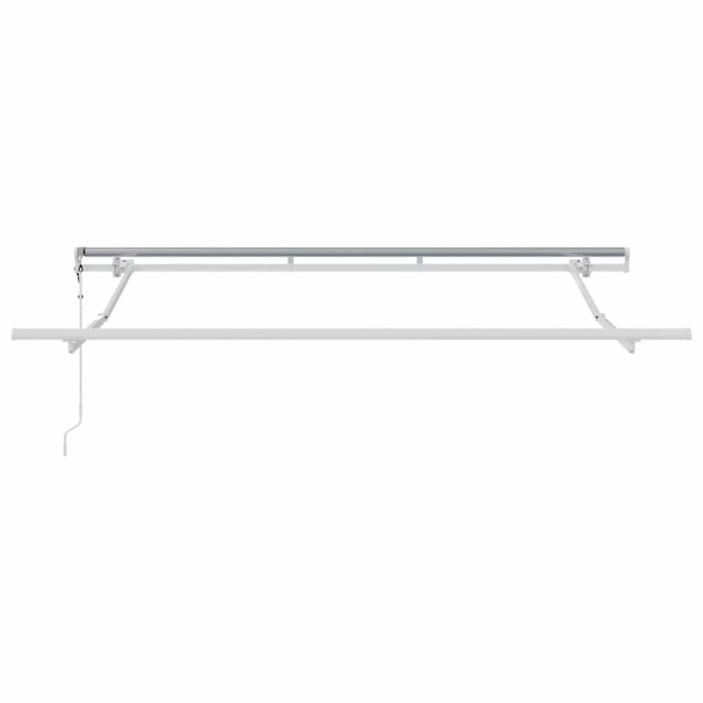vidaXL Σκηνίτσα Αναδιπλούμενη Ανοιχτό γκρι 350 x 200 cm