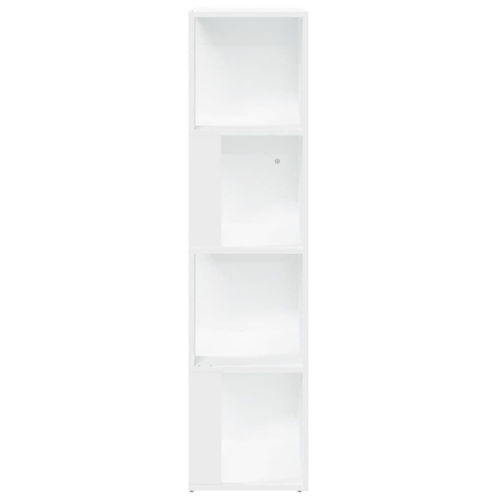 vidaXL Ντουλάπι Γωνία Λευκό 33 x 33 x 132 εκ. από Μοριοσανίδα