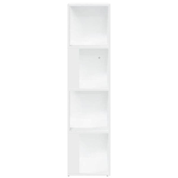 vidaXL Ντουλάπι Γωνία Λευκό 33 x 33 x 132 εκ. από Μοριοσανίδα