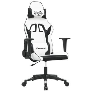 vidaXL &Kappa;&alpha;&rho;έ&kappa;&lambda;&alpha; Gaming &Lambda;&epsilon;&upsilon;&kappa;ό/&Mu;&alpha;ύ&rho;&omicron; &alpha;&pi;ό &Sigma;&upsilon;&nu;&theta;&epsilon;&tau;&iota;&kappa;ό &Delta;έ&rho;&mu;&alpha;
