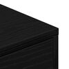 vidaXL Ράφι Παπουτσιών Μαύρη δρυς 60 x 35 x 84 εκ. Επεξεργασμένο ξύλο