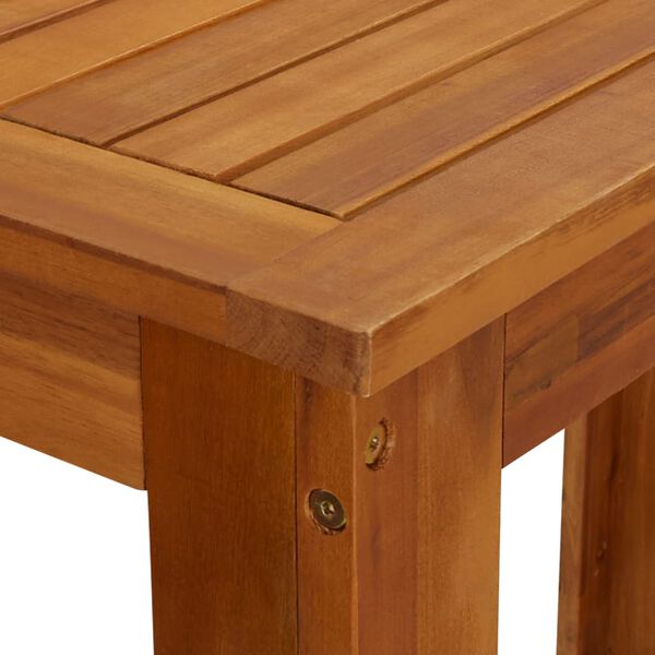 vidaXL Τραπέζι Μπαρ 120 x 60 x 105 εκ. από Μασίφ Ξύλο Ακακίας