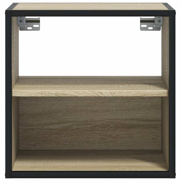 vidaXL Επίτοιχα κομοδίνα 2 τεμάχια Sonoma Oak 40x31x39,5 cm