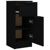 vidaXL Ντουλάπι Μαύρο 30 x 30 x 70 εκ. από Επεξεργασμένο Ξύλο