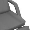 vidaXL Καρέκλα Αισθητικής Γκρι 180 x 62 x 78 εκ. από Συνθετικό Δέρμα