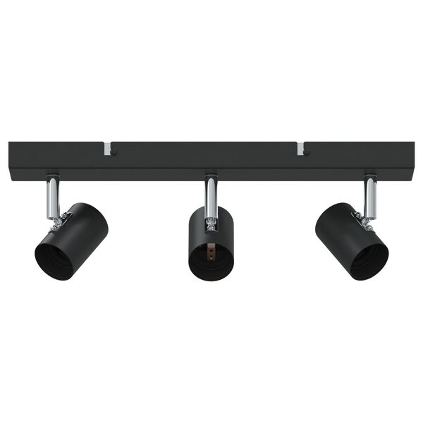 vidaXL Σποτ οροφής Μαύρο 38 x 6.5 x 11.5 εκ Ατσάλι