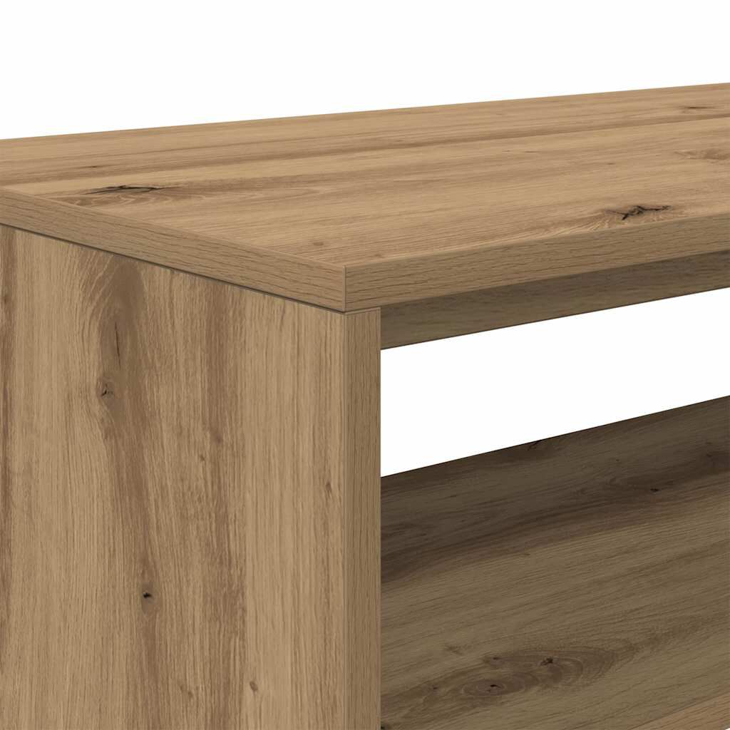 vidaXL Έπιπλο Τηλεόρασης Αρτισιανή Δρυς 80x40x40 εκ Επεξ. Ξύλο
