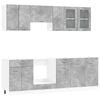 vidaXL &Sigma;&epsilon;&tau; &Nu;&tau;&omicron;&upsilon;&lambda;ά&pi;&iota;&alpha; &Kappa;&omicron;&upsilon;&zeta;ί&nu;&alpha;&sigmaf; Lyon 8 pcs 240 x 46 x 81,5 &epsilon;&kappa;.