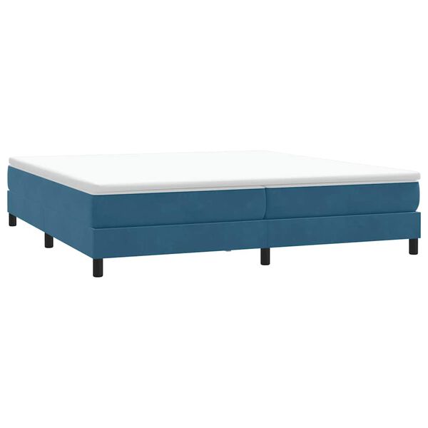 vidaXL &Kappa;&rho;&epsilon;&beta;ά&tau;&iota; Boxspring &chi;&omega;&rho;ί&sigmaf; &Sigma;&tau;&rho;ώ&mu;&alpha; &Sigma;&kappa;&omicron;ύ&rho;&omicron; &Mu;&pi;&lambda;&epsilon; 200x220 &epsilon;&kappa; &Beta;&epsilon;&lambda;&omicron;ύ&delta;&iota;&nu;&omicron;