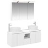 vidaXL &Sigma;&epsilon;&tau; &Nu;&tau;&omicron;&upsilon;&lambda;&alpha;&pi;&iota;ώ&nu; &Mu;&pi;ά&nu;&iota;&omicron;&upsilon; 4 pcs &Lambda;&epsilon;&upsilon;&kappa;ό 100 x 14,5 x 70 &epsilon;&kappa;