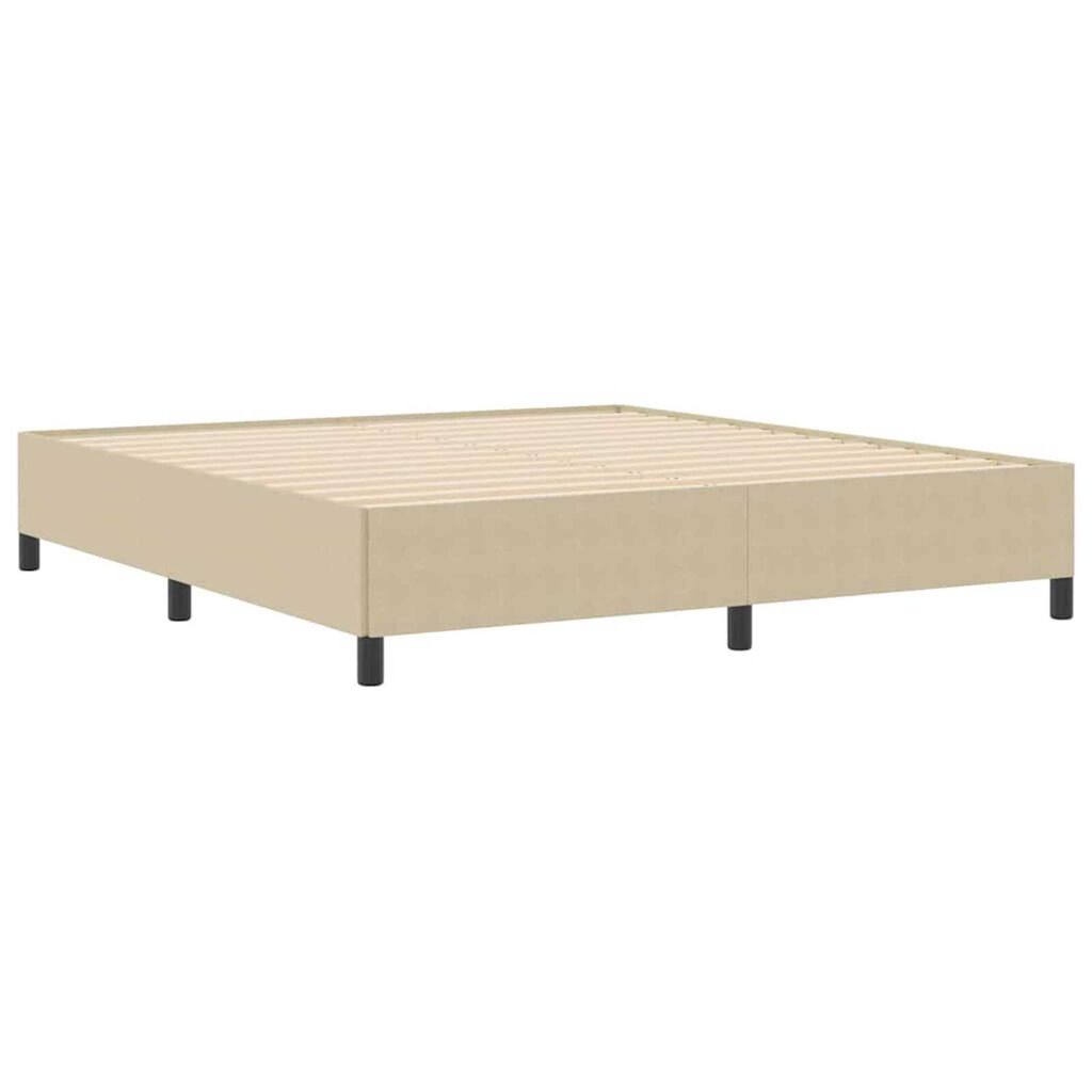 vidaXL Σκελετός Κρεβατιού Γκρι Πράσινο 180 x 200 cm Βελούδο