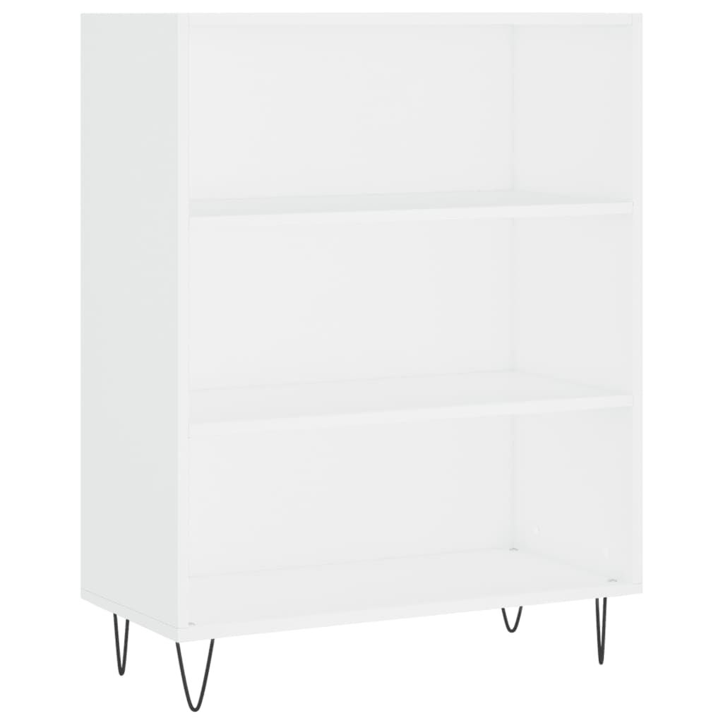 vidaXL Ντουλάπι Λευκό 69,5x32,5x180 εκ. Επεξεργασμένο Ξύλο