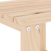 vidaXL Βοηθητικό Τραπέζι Κήπου 40 x 38 x 28,5 εκ. Μασίφ Ξύλο Πεύκου