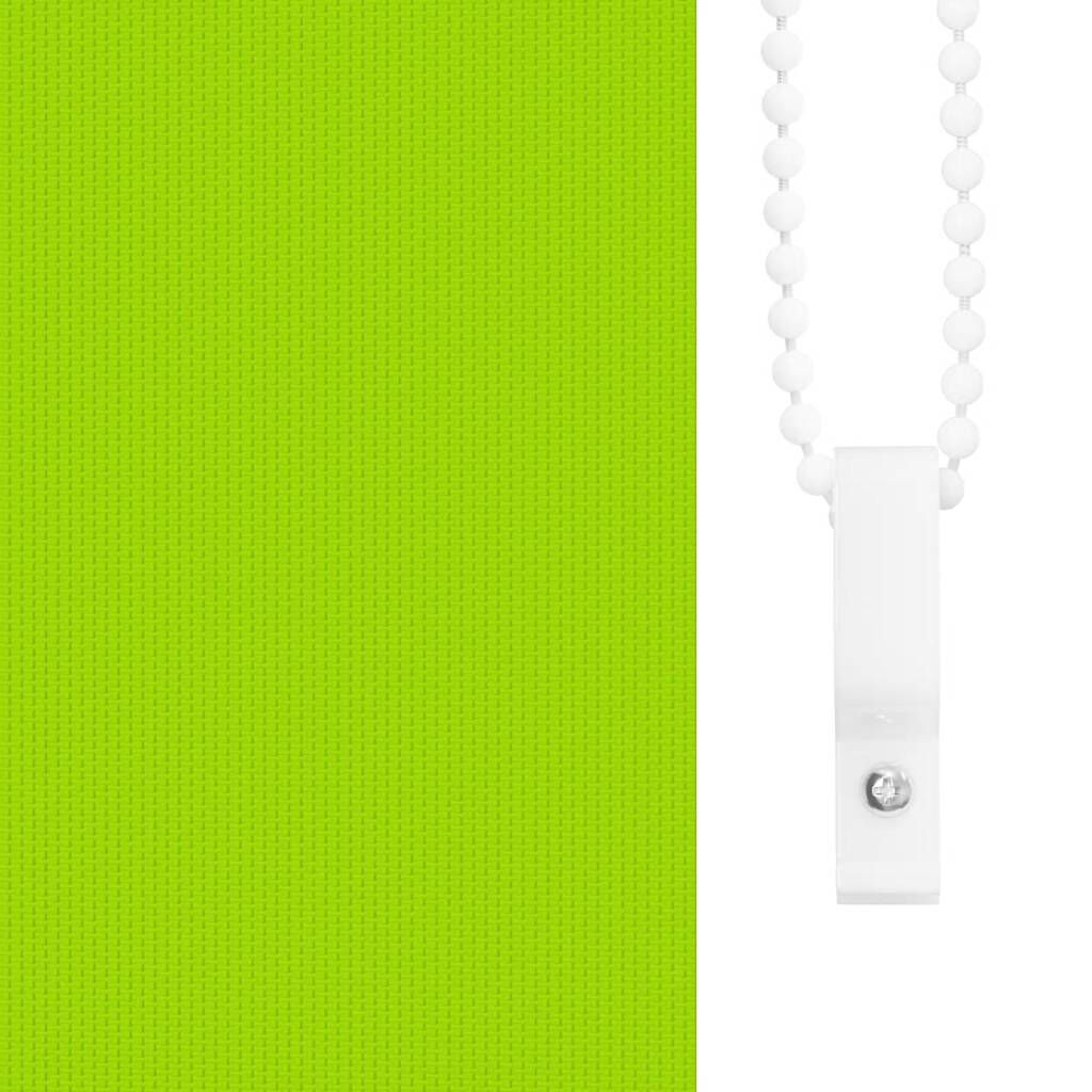 vidaXL Roller Blind Blackout φύλλα πράσινα 160x150 cm Πλάτος υφάσματος