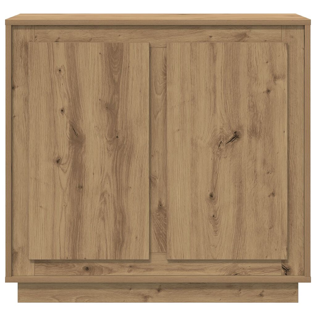 vidaXL Σιφωνάς Artisan Oak 80x34x75 εκ. Κατασκευασμένο ξύλο