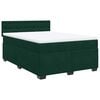 vidaXL &Kappa;&rho;&epsilon;&beta;ά&tau;&iota; Boxspring &mu;&epsilon; &Sigma;&tau;&rho;ώ&mu;&alpha; &Sigma;&kappa;&omicron;ύ&rho;&omicron; &Pi;&rho;ά&sigma;&iota;&nu;&omicron; 140x190&epsilon;&kappa;. &Beta;&epsilon;&lambda;&omicron;ύ&delta;&iota;&nu;&omicron;