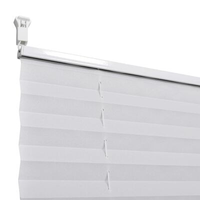 Σύστημα Σκίασης Πλισέ Λευκό 110 x 100 εκ.